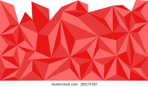 Polygon mosaic background.Vector illustration