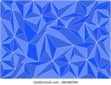 Polygon mosaic background.Vector illustration