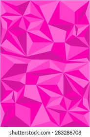 Polygon mosaic background.Vector illustration