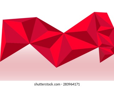 Polygon mosaic background.Vector illustration 