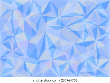 Polygon mosaic background.Vector illustration