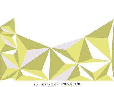 Polygon mosaic background.Vector illustration
