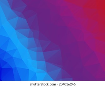 Polygon Mosaic Triangular Background. vector Illustration