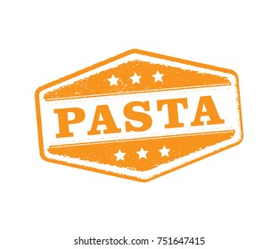 polygon pasta stamp