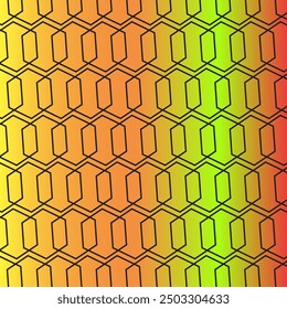 Polygon patten design. gradient color background patten vector illustration design.