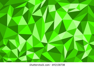 polygon pattern green beautiful background vector illustration creative design template concept. with copy space add text