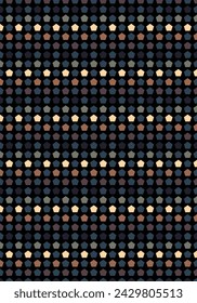 Polygon Rainbow color seamless pattern. Design for sweater, scarf, comforter or clothes texture. Vector illustration