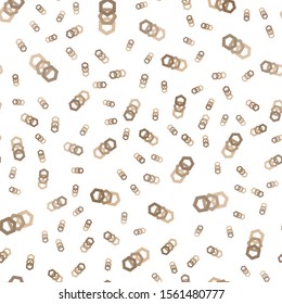 Polygon seamless pattern on white.