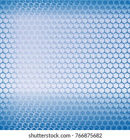 polygon seamless texture. Abstract geometric pattern with lines, rhombuses A seamless vector background. Blue texture.