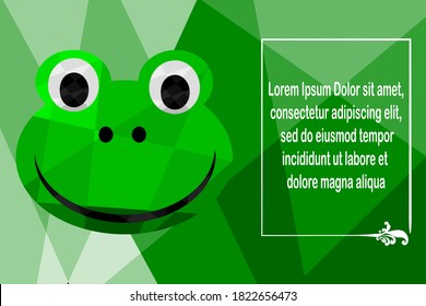 Polygon Style Flat  Low Poly Cute Animal