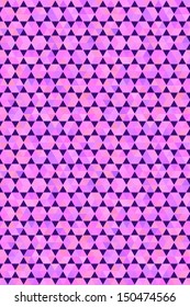 Polygon style vector seamless pattern