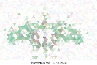 Polygon texture background. Vector clip art.