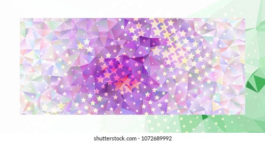 Polygon texture background. Vector clip art.