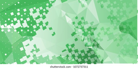 Polygon texture background. Vector clip art.