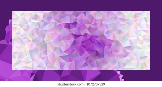 Polygon texture background. Vector clip art.