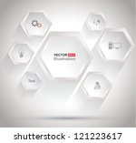 Polygon vector background 3d style / business background / fashion background