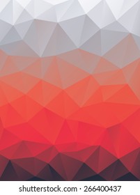 Polygon vector background illustration