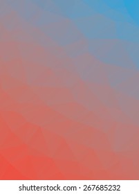 Polygon vector background illustration