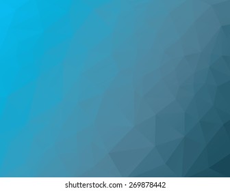 Polygon vector background illustration