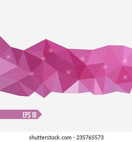 Polygon Vector Background retro grunge web design Polygon Spectrum Background Trend Color Neon triangle