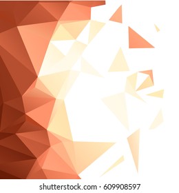 Polygon vector background template design 