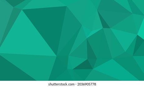 Polygon Wallpaper, Abstract Wallpaper, Green Wallpaper