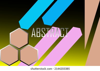 polygonal abstrack background for landing page