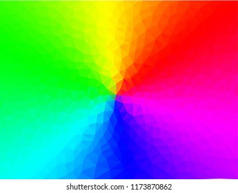 Polygonal abstract background