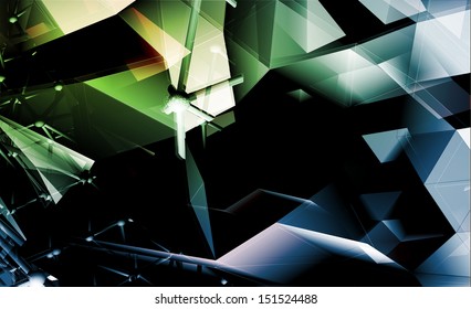 Polygonal Abstract Background