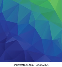 Polygonal abstract background