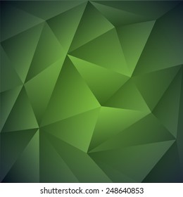 Polygonal abstract background