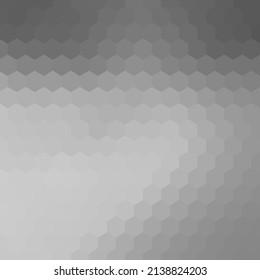 Polygonal abstract background consisting of gray triangles