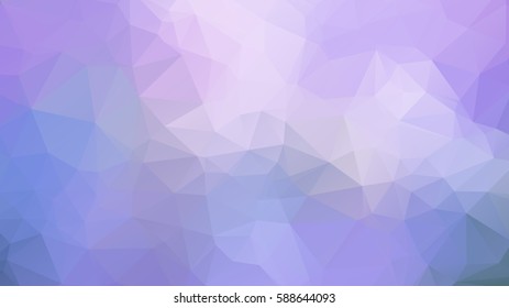 polygonal abstract background consisting of triangles  blue color . Abstract rainbow color Triangle Geometrical Background