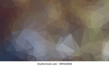 polygonal abstract background consisting of triangles  blue color . Abstract rainbow color Triangle Geometrical Background
