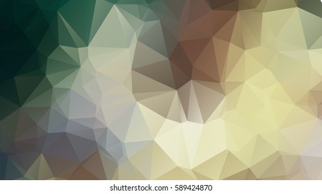 polygonal abstract background consisting of triangles  blue color . Abstract rainbow color Triangle Geometrical Background

