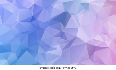 polygonal abstract background consisting of triangles  blue color .