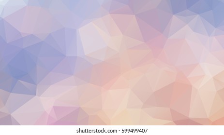 polygonal abstract background consisting of triangles  blue color . Abstract rainbow color Triangle Geometrical Background