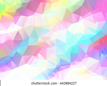 polygonal abstract background consisting of triangles