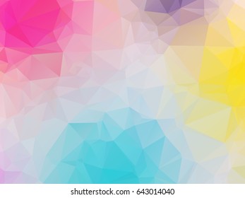 polygonal abstract background consisting of triangles