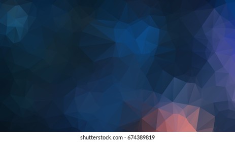 polygonal abstract background consisting of triangles
