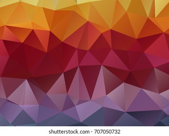 polygonal abstract background consisting of triangles