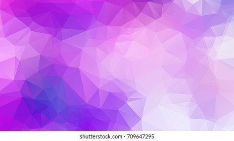 polygonal abstract background consisting of triangles  blue color . Abstract rainbow color Triangle Geometrical Background
