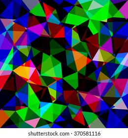 Polygonal abstract background design
