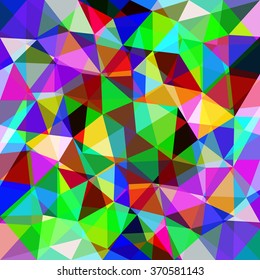 Polygonal abstract background design
