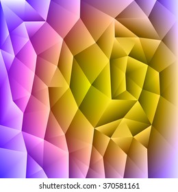 Polygonal abstract background design
