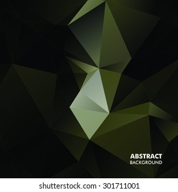 Polygonal Abstract Background, Gray Mix
