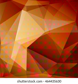 Polygonal abstract background with light brown and beige triangles.