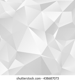 Polygonal abstract background. Vectors low poly illustration. Triangular graphic. Creased paper.