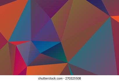 polygonal abstract background.vector illustration pattern design.