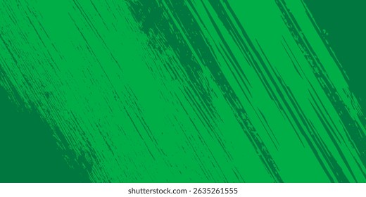 Polygonal abstract with green gradient shading background.